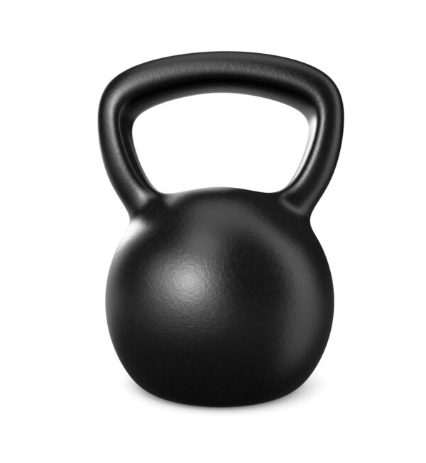 100571 KETTLEBELL ASA DE ACERO MATE